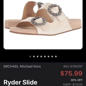 michael kors ryder slide
